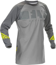 FLY RACING Windproof Jersey Grey/Hi Vis 2x for Powersports