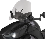 SHOW CHROME Windscreen Adjustable Smoke Can