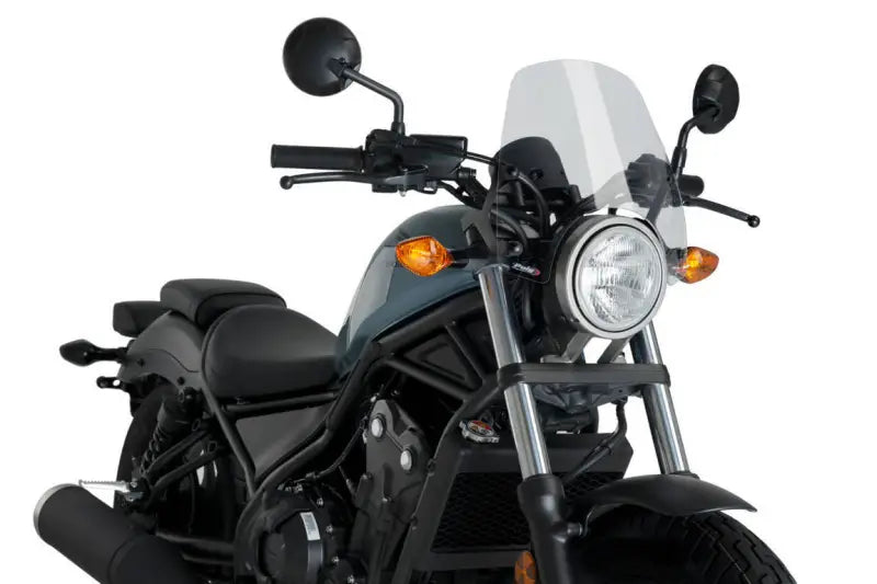 PUIG Windscreen Naked New Gen Sport Clear Hon for Powersports