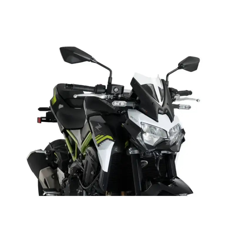 PUIG Windscreen Naked New Gen Sport Clear Kaw for Powersports