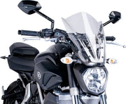 PUIG Windscreen Naked New Gen Sport Clear for Powersports