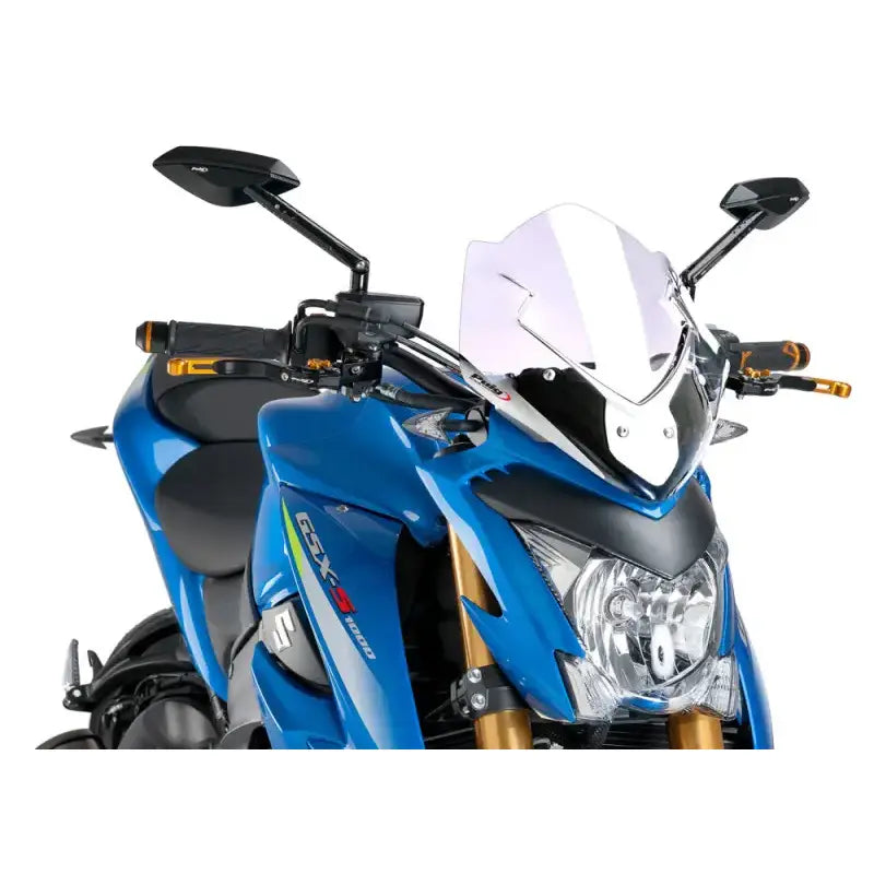 7653W PUIG Windscreen Naked New Gen Sport Clear
