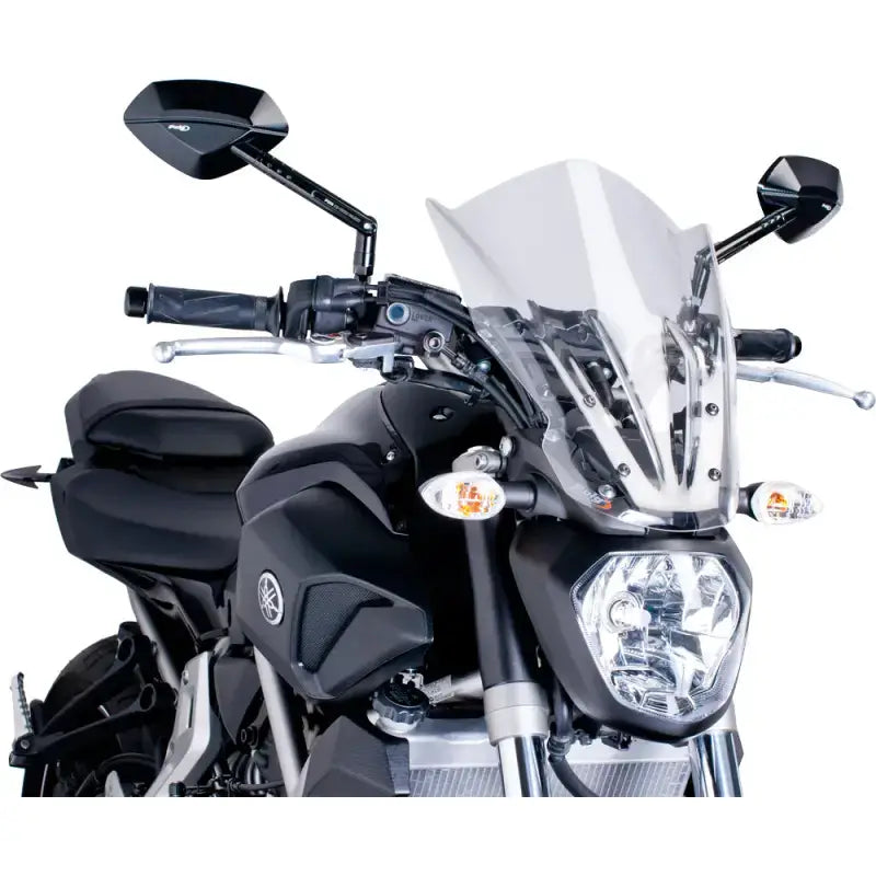 PUIG Windscreen Naked New Gen Sport Clear for Powersports