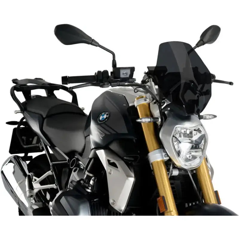 PUIG Windscreen Naked New Gen Sport Dark Smoke Bmw for Powersports