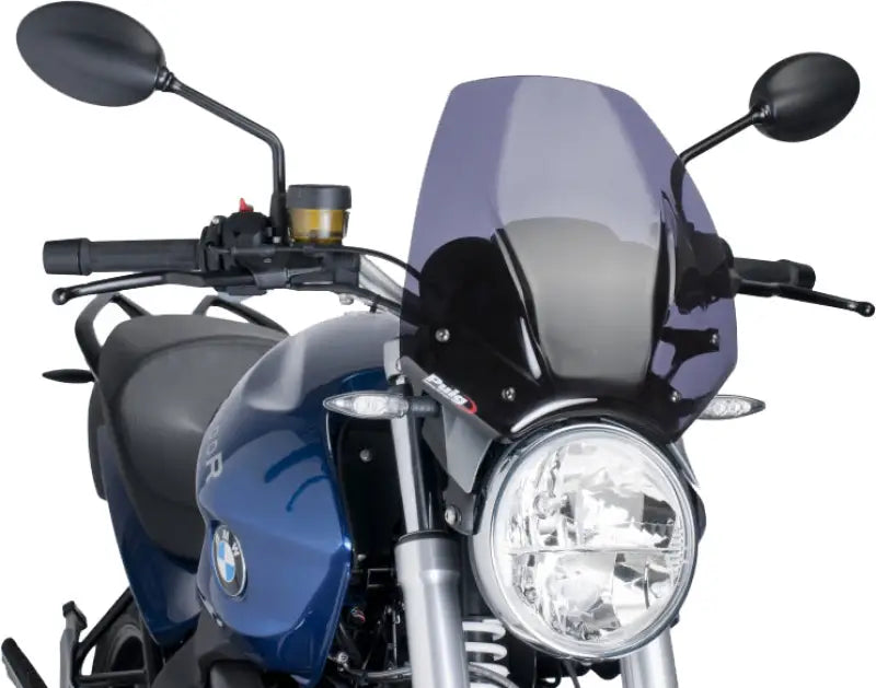 PUIG Windscreen Naked New Gen Sport Dark Smoke for Powersports