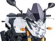 PUIG Windscreen Naked New Gen Sport Dark Smoke for Powersports
