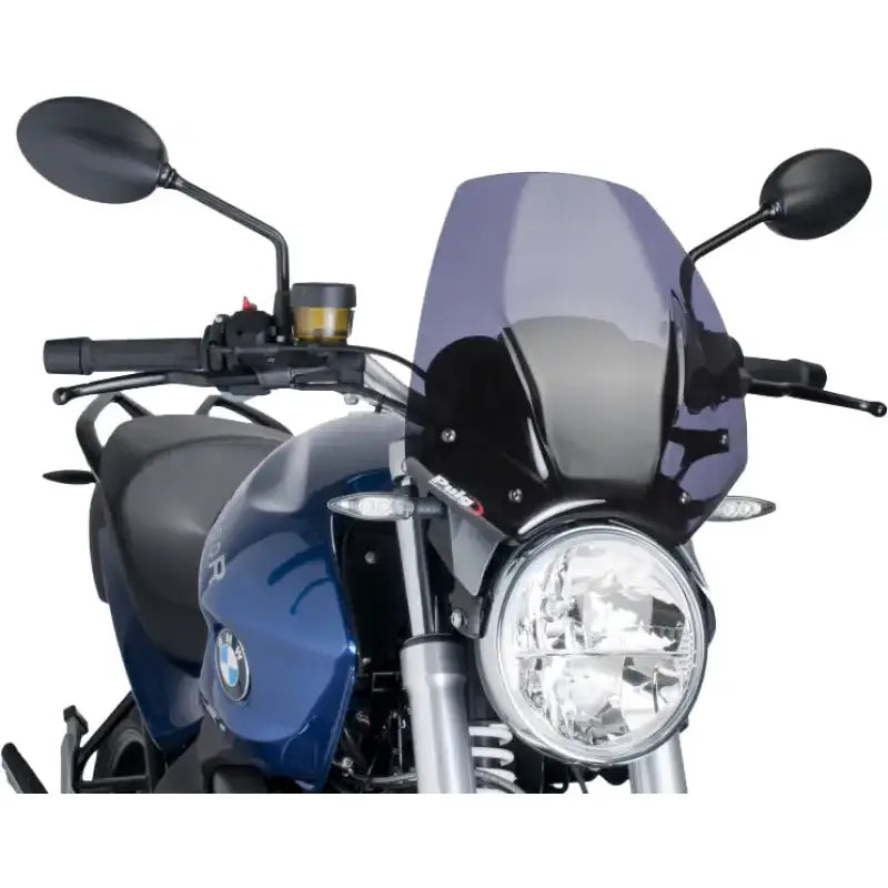PUIG Windscreen Naked New Gen Sport Dark Smoke for Powersports