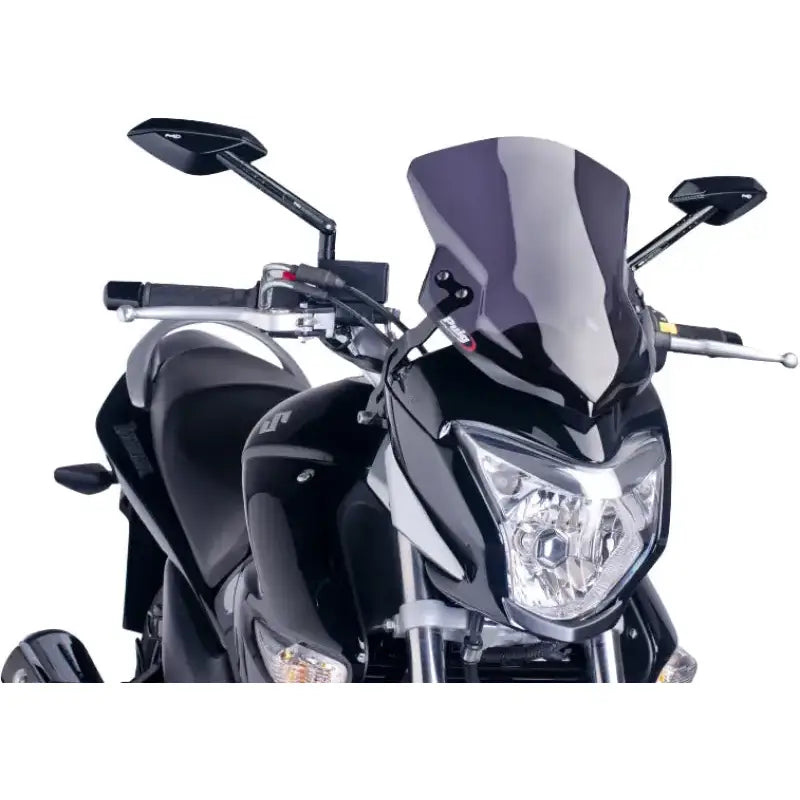 PUIG Windscreen Naked New Gen Sport Dark Smoke for Powersports