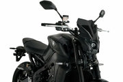 PUIG Windscreen Naked New Gen Sport Dark Smoke Yam for Powersports