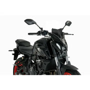 20644F PUIG Windscreen Naked New Gen Sport Dark Smoke Yam