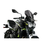 PUIG Windscreen Naked New Gen Touring Dark Smoke Kaw for Powersports