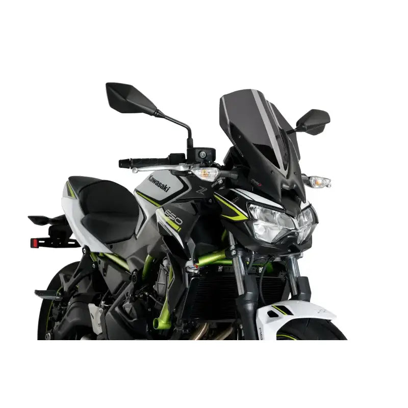 PUIG Windscreen Naked New Gen Touring Dark Smoke Kaw for Powersports