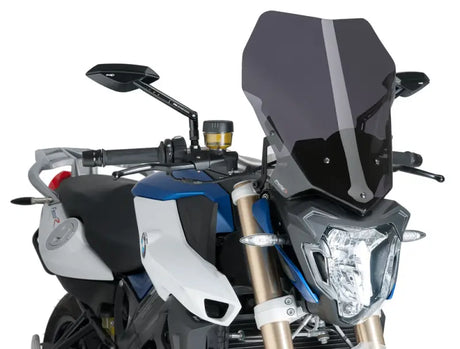 PUIG Windscreen Naked New Gen Touring Dark Smoke for Powersports
