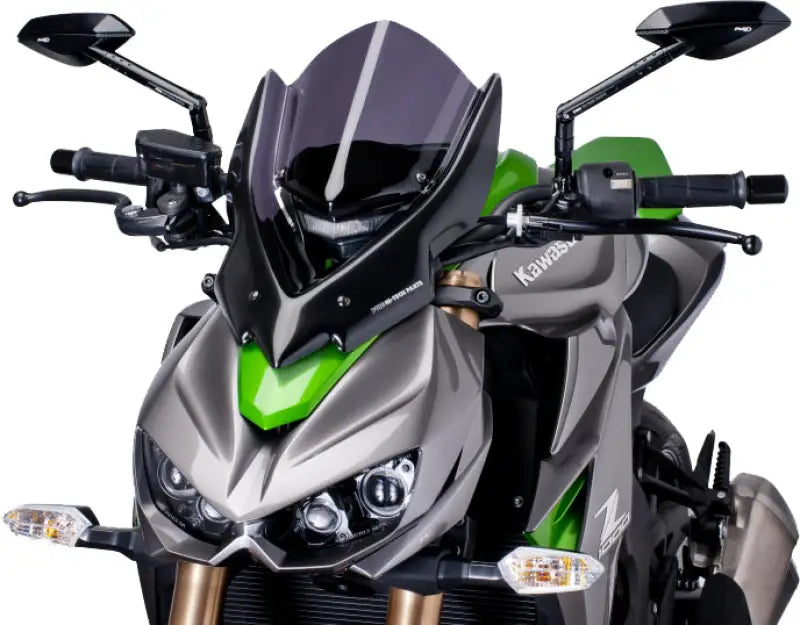 PUIG Windscreen Naked New Gen Touring Dark Smoke for Powersports