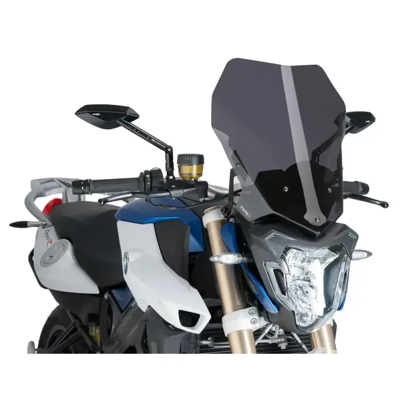 PUIG Windscreen Naked New Gen Touring Dark Smoke for Powersports