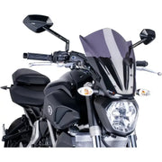 PUIG Windscreen Naked New Gen Touring Dark Smoke for Powersports
