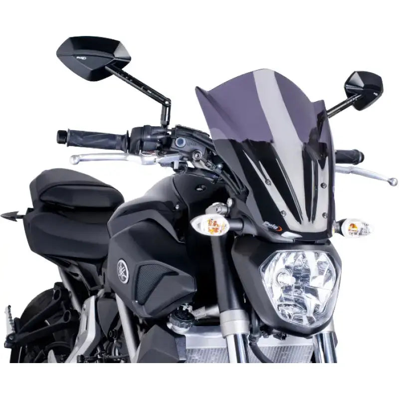 PUIG Windscreen Naked New Gen Touring Dark Smoke for Powersports