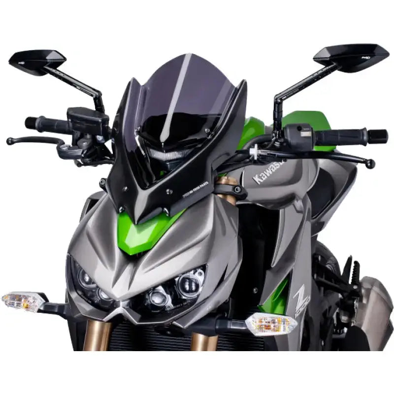 PUIG Windscreen Naked New Gen Touring Dark Smoke for Powersports
