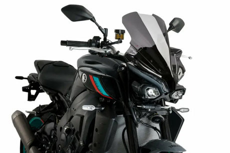 Windscreen Naked New Gen Touring Dark Smoke Yam - Powersports