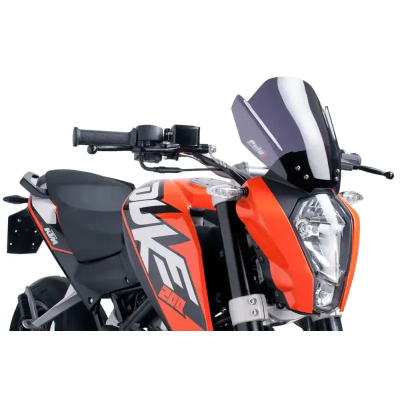 PUIG Windscreen Racing Dark Smoke for Powersports