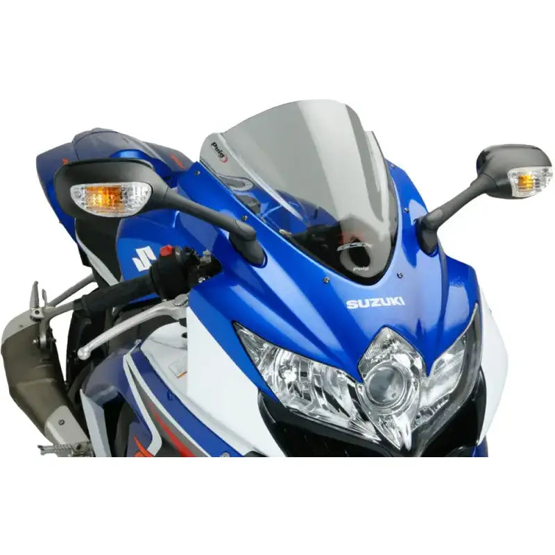 4061H PUIG Windscreen Racing Smoke