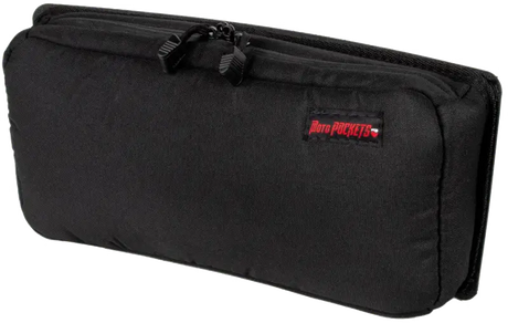MOTO POCKETS Windshield Bag Black 13.75"X5.75"X2.75"