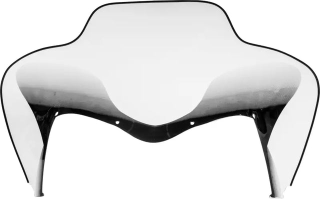 Windshield High Smoke A/C - Powersports