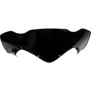 Windshield Low Black A/C - Powersports