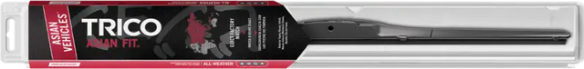 Windshield wiper blade in packaging for all weather, 18 inch OE replacement wiper blade