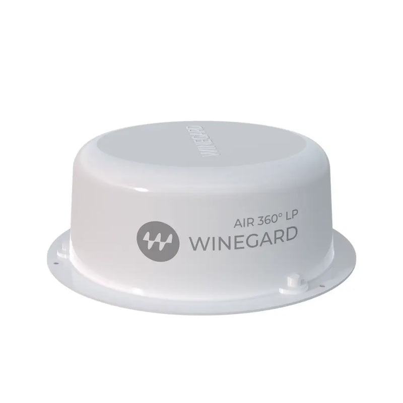Winegard low-profile design Broadcast TV Antenna A3-LPW1 - White Air 360 LP