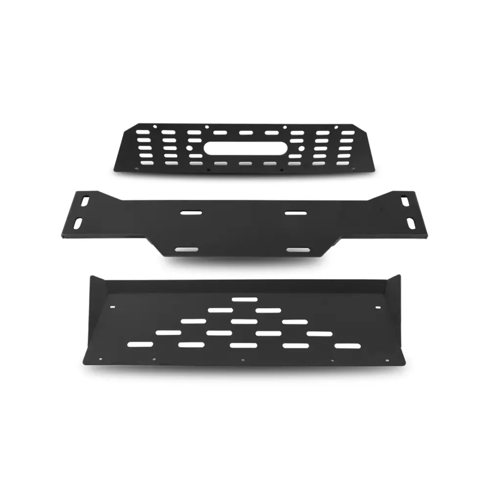 Winjet Attf103A101-4-BX Winch Mount - Black
