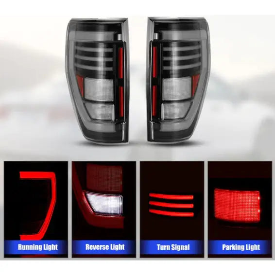 Winjet CTWJ-0706-GBC-SQ Tail Light Assembly