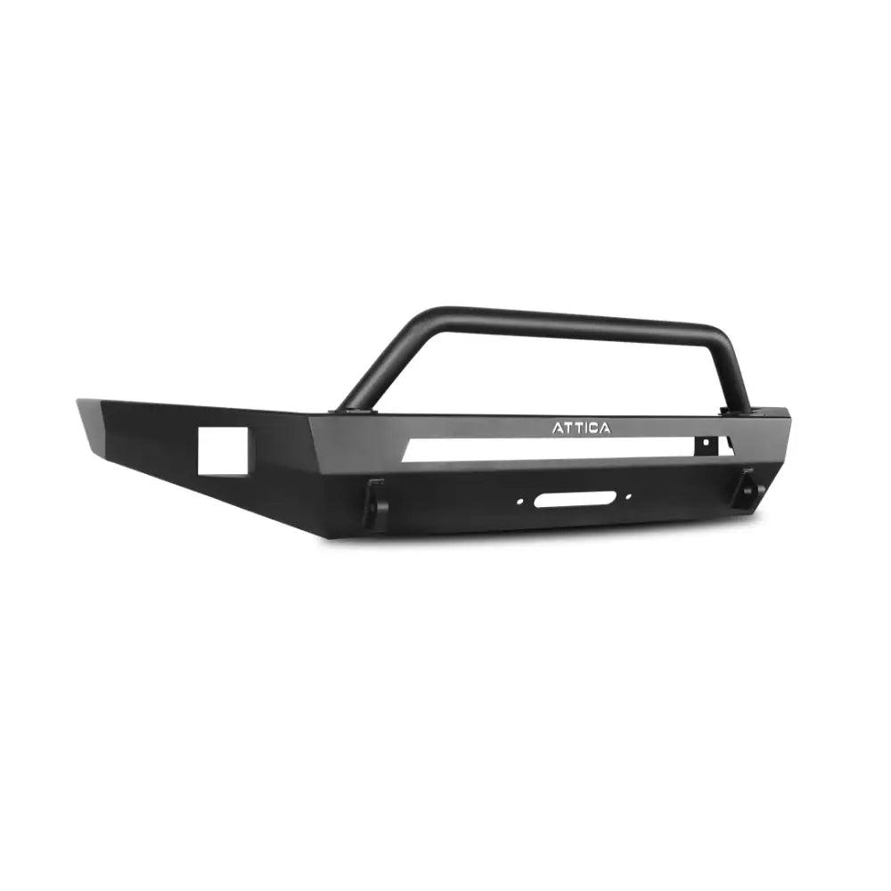 Winjet Full-Width Bumper Atttr01A102-BX - Black Winch