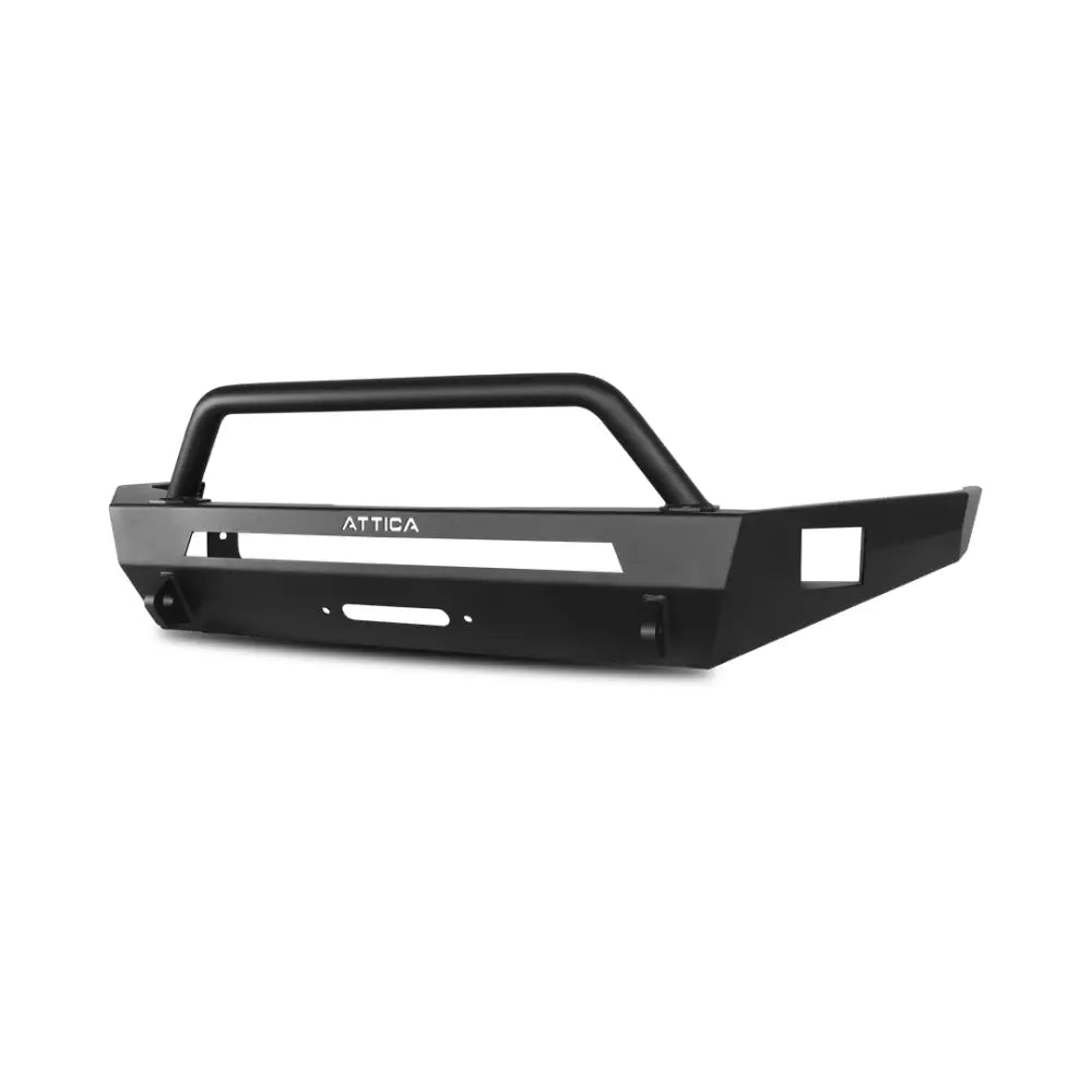 Winjet Full-Width Bumper Atttr01A102-BX - Black Winch