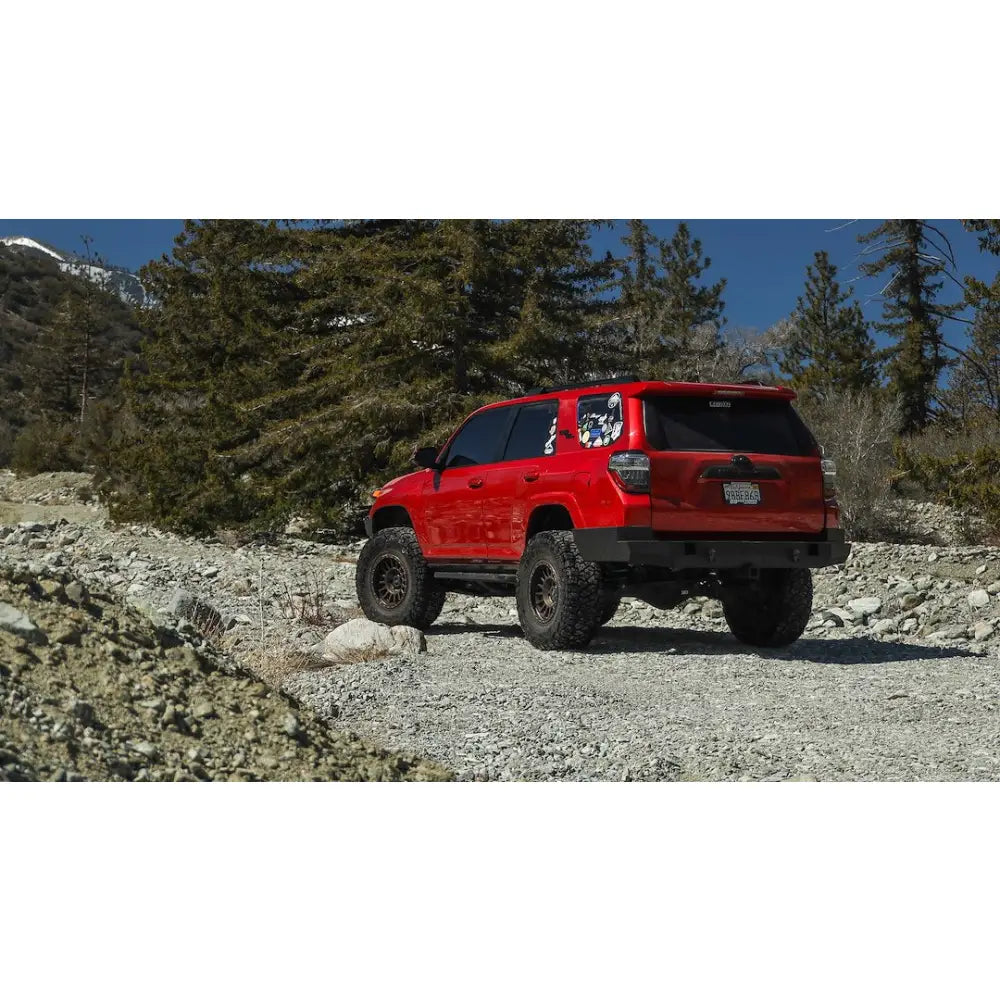 Winjet Full-Width Rear Bumper Atttr01B101-BX - Black