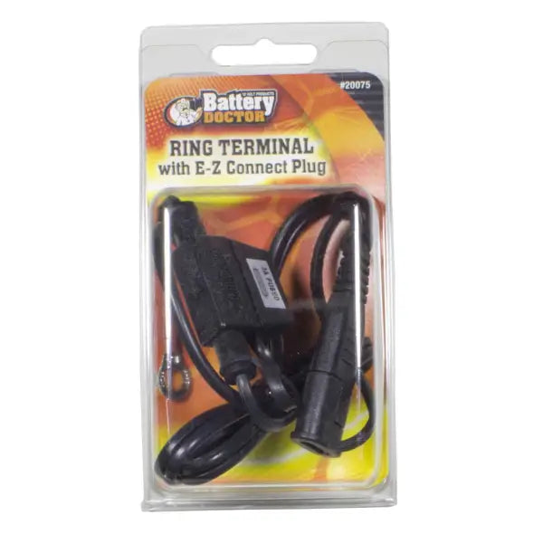 Wirthco E-Z Connect Plug Battery Charging Cable 20075 - Ring Terminal Harness