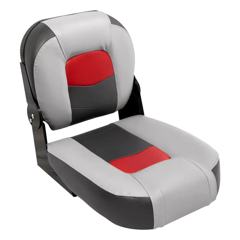 Wise Seating OEM Grade No Pinch Hinges Boat Seat 3305-1881 - PRO-Angler Bass Series 14 Center