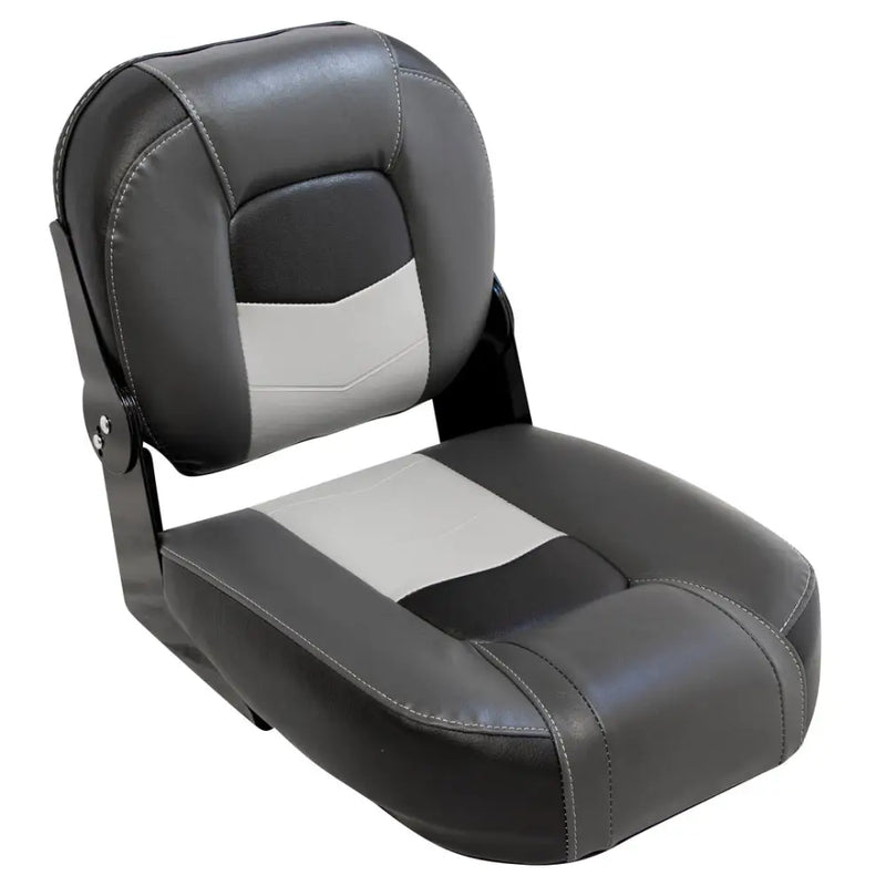 Wise Seating OEM Grade No Pinch Hinges Boat Seat 3305-860 - PRO-Angler Bass Series 14 Center
