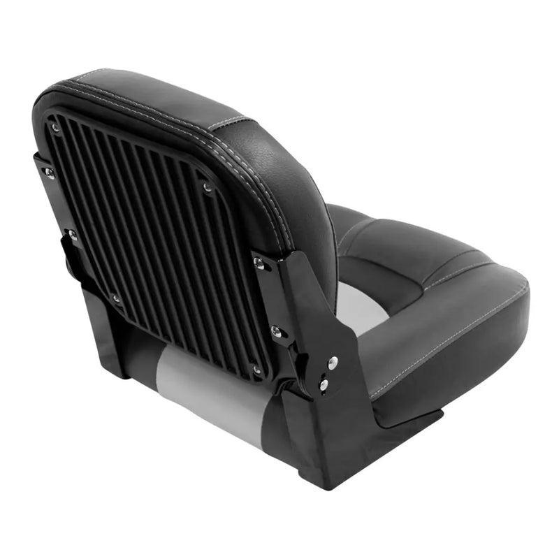 Wise Seating OEM Grade No Pinch Hinges Boat Seat 3305-860 - PRO-Angler Bass Series 14 Center