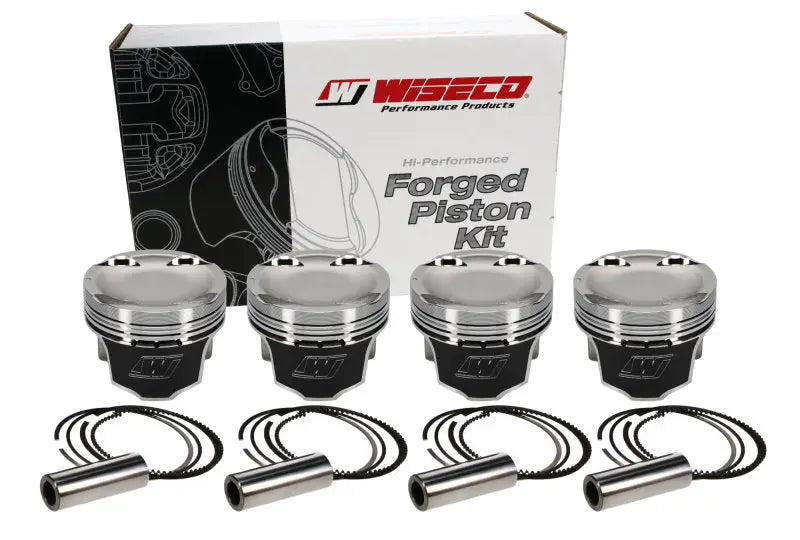 Wiseco 1400 HD Mitsu EVO 8 - 4G63 Turbo -14cc Piston Shelf Stock Kit - K626M855AP