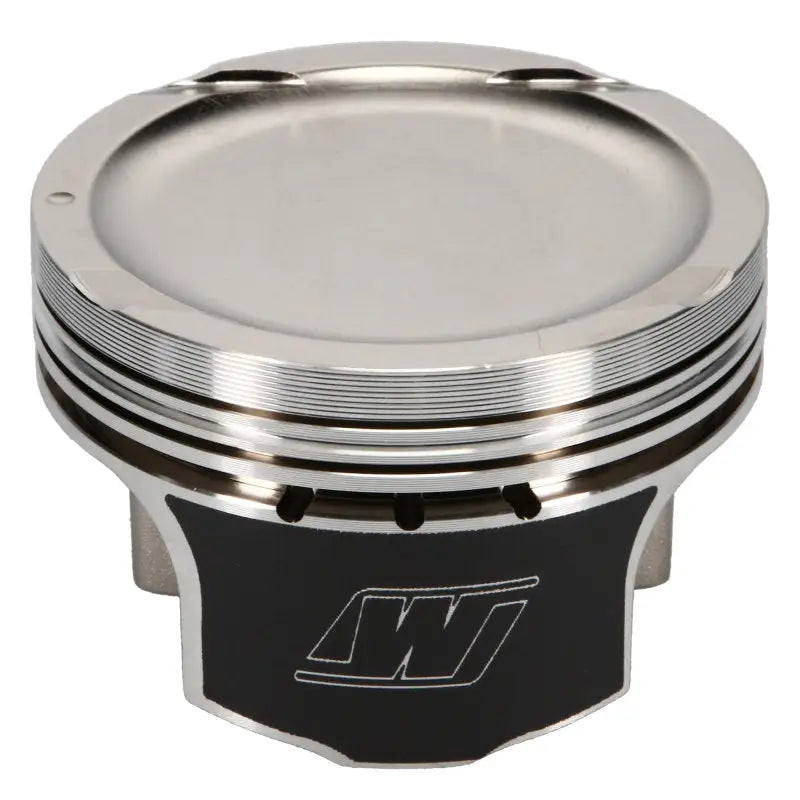 Silver engine piston for Honda R18A from Wiseco Honda R18A Bore Kit