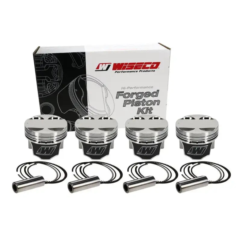 Wiseco Mitsu 4G64 w/4G63 Heads 10.5:1 E85 Piston Kit - K656M86AP