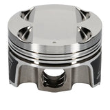 Shiny metal piston from Wiseco Mitsu 4G64 w 4G63 heads E85 stock kit