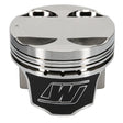 Shiny silver piston from Wiseco Mitsu 4G64 and 4G64 W 4G63 combo kit