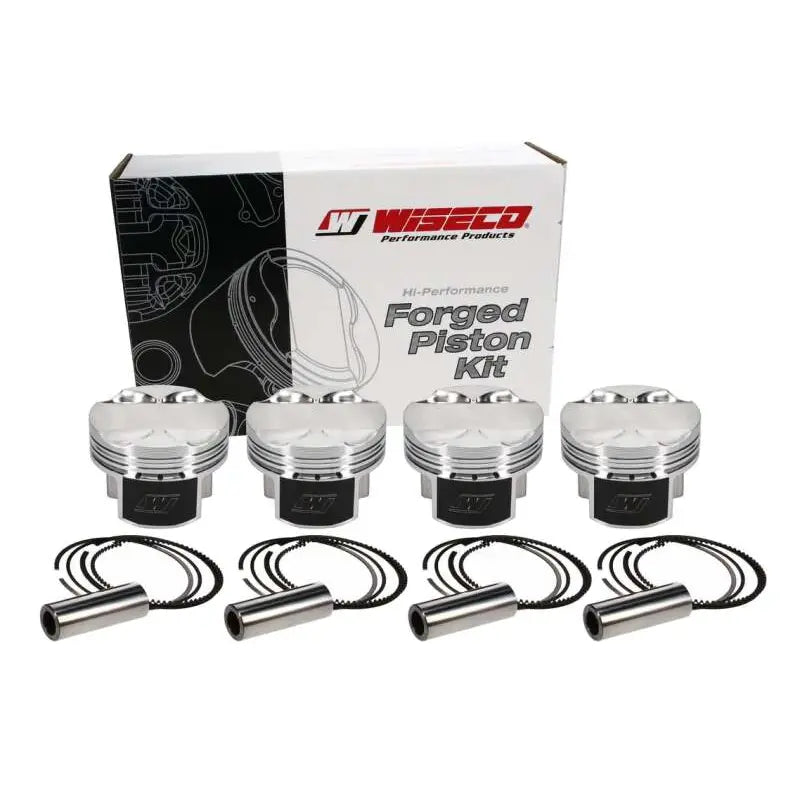 Wiseco K636M86 Wiseco Mitsubishi EVO 10 4B11-T 2008+ -4.5cc Piston Shelf Stock Kit - K636M86
