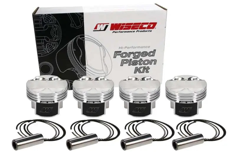 Wiseco Mitsubishi EVO 10 4B11-T 2008+ -4.5cc Piston Shelf Stock Kit - K636M86