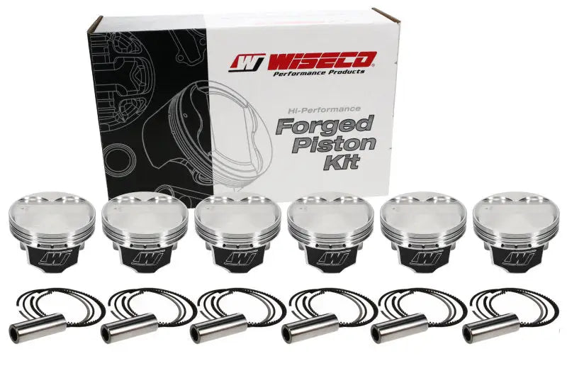 Wiseco Nissan 04 350Z VQ35 4v Domed +7cc 95.5 Piston Shelf Stock Kit - K606M955