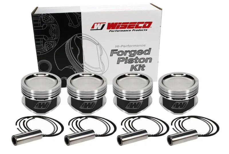 Wiseco Nissan KA24 Dished 10.5:1 CR 89.0 Piston Shelf Stock Kit - K587M89