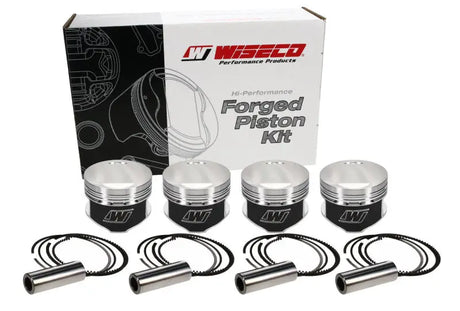 Wiseco Toyota 4EFTE 74.50mm Bore -2.5cc 1.1 Piston Kit - Truck & Automotive