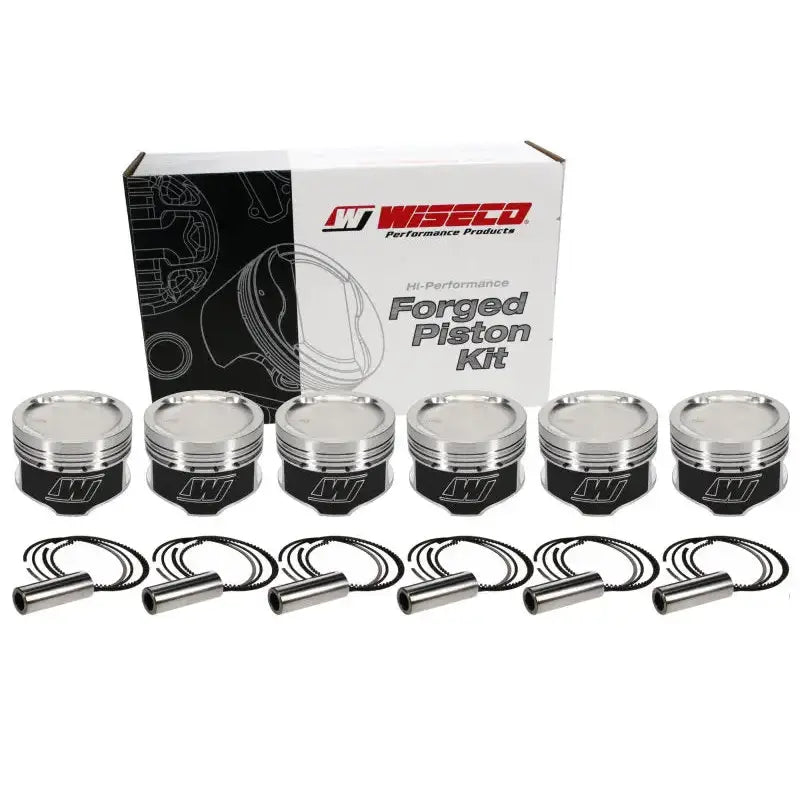 Wiseco Toyota 7MGTE 4v Dished -16cc Turbo 83.5 Piston Shelf Stock Kit - K613M835